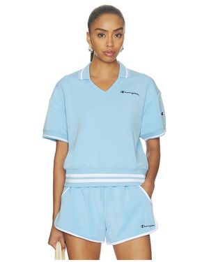 Champion Tennis Court Polo En Color Bebe Azul Talla (También En S, M, Xl)