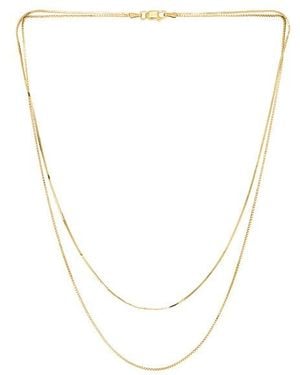Shashi Line Necklace - White