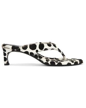 ROTATE BIRGER CHRISTENSEN Kitten Heel Mule - White