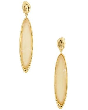 Ettika Liquid Resin Dangle Earring - メタリック