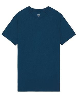 Alo Yoga Tシャツ - ブルー