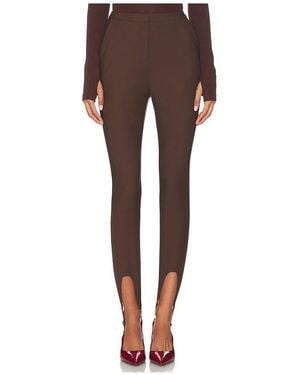Nakedvice The Alexis Stirrup Pant - Brown