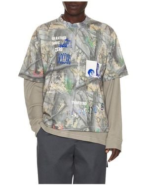 JUNGLES JUNGLES Id Rather Tee - Grey