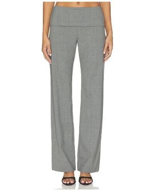 St. Agni Wool Studio Pant - Gray