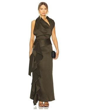 Casona La Sandunguera Dress - Green