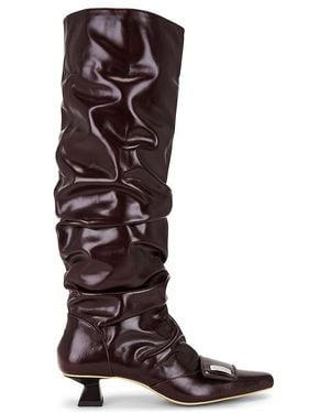 Dirt Gathered Boot - Brown