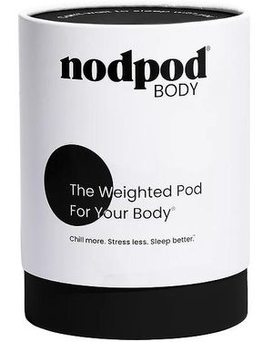 nodpod Manta Con Peso The Weighted Pod For Your Body En Color Negro Talla