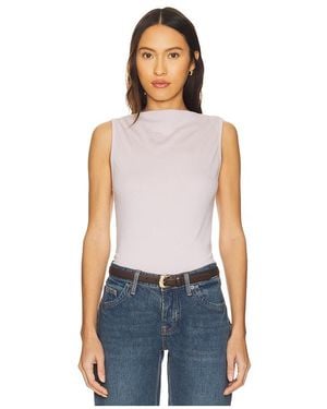 Michael Stars Ärmelloses Oberteil Coco - Blau