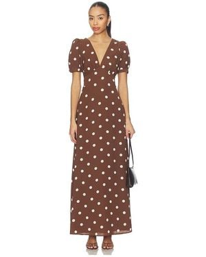 MORE TO COME Devin Maxi Dress - White