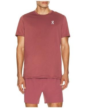On Shoes Core-Tee - Red