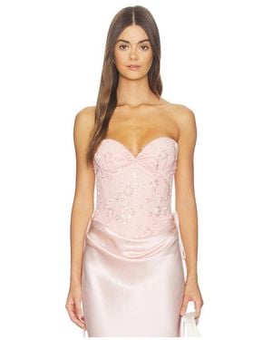 Natalie Rolt Verity Bustier - Pink