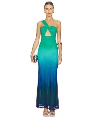 Runaway the Label Kyree Maxi Dress - Blue