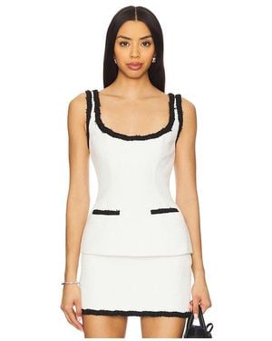 MAJORELLE Ilona Top - White