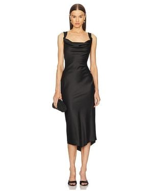 Michael Costello X Revolve Kylen Midi Dress - Black