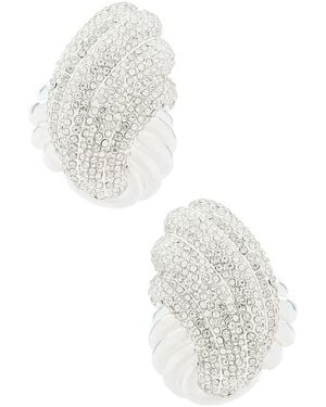 retroféte Leanne Earring - White