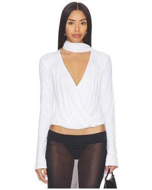 With Jean Eve Top - White