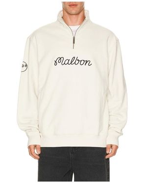 Malbon Sweatshirt Collegiate - Natur