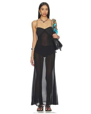 superdown Vestido Penny En Color Negro Talla (También En Xs, Xxs, S, M, Xl)