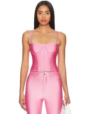 GOOD AMERICAN Compression Shine Corset - Pink