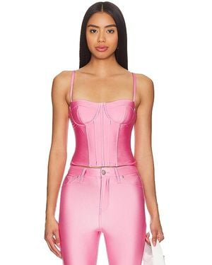 GOOD AMERICAN Compression Shine Corset - Pink