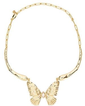 Ettika Fluttering Glow Collar Necklace - Metallic
