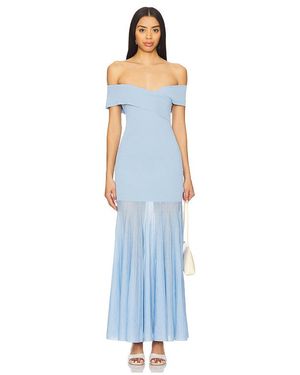 Line & Dot Rowan Jumper Dress - Blue