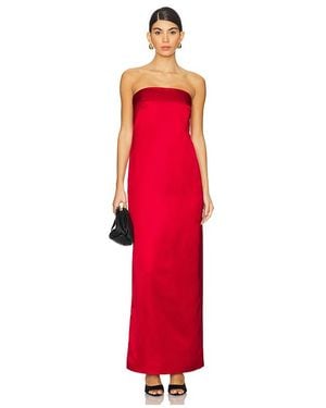 A.L.C. Vestido Largo Ani En Color Rojo Talla (También En 12, 2, 4, 6, 8)