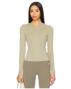 P.E Nation Foundation Long Sleeve Top - Natural