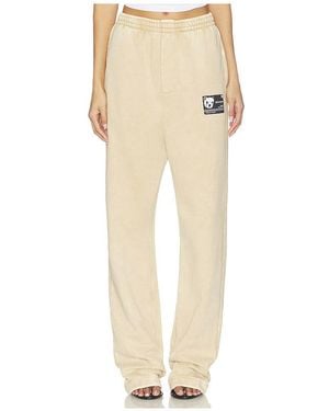we11done Teddy Id Jersey Pant - Natural