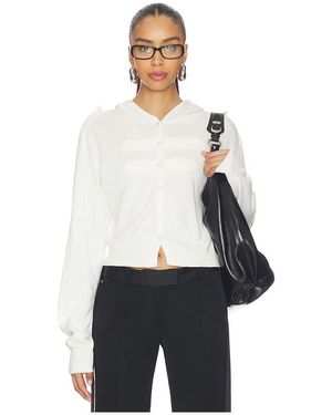 Nii HAI Button Up Cardigan - White