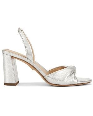 Veronica Beard Tullia Block Heel - White