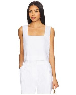 FAVORITE DAUGHTER Top Sin Mangas Abby En Color Blanco Talla (También En M, Xl, Xs)