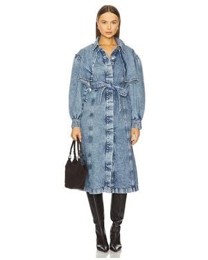 seventy + mochi Bonnie Trench - Blue