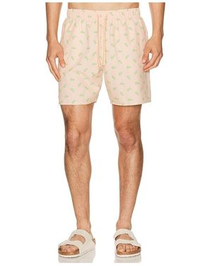 Lacoste Swim Short - Natural