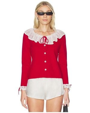 Sleeper Cardigan Malena - Rot