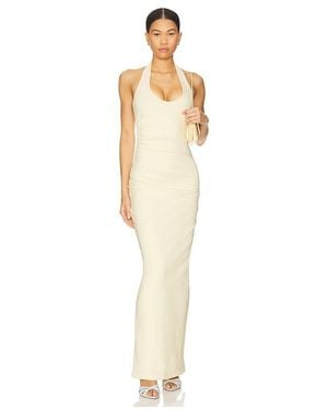 Nookie Natalia Halter Maxi Dress - White