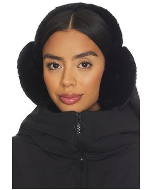 Hat Attack Faux Fur Earmuff - Black