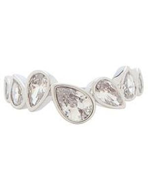 Nana Jacqueline Marilyn Teardrop Ring - Black