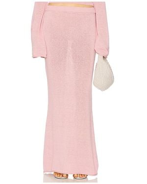 SER.O.YA Kora Maxi Skirt - Pink