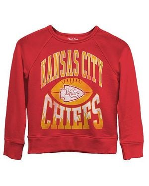 Junk Food Kids Chiefs Hot Route Fleece - Red
