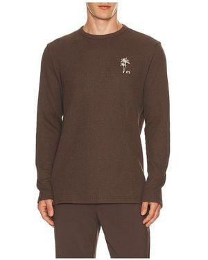 Travis Mathew Jersey Souvenir Stand En Color Marrón Talla (También En M, S, Xl/1X)