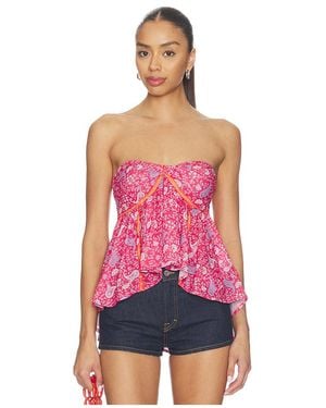 Free People Tube-Top Malia - Rot
