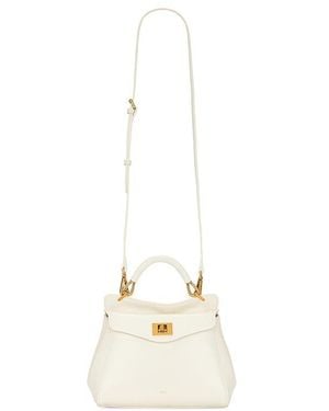 JW PEI Lucia Classic Top Handle Bag - White