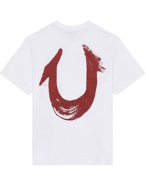 True Religion Logo Tee - White