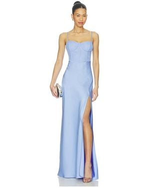Astr X Revolve Zinnia Gown - Blue