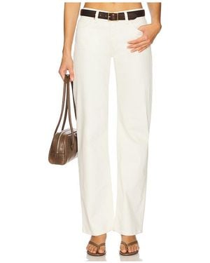 Hudson Jeans Recto(A) Kelli En Color Crema Talla (También En 29, 31, 32, 34) - Blanco