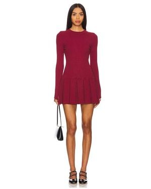 Free People Emmy ミニドレス - レッド