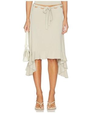 With Jean Carrie Skirt - Natural