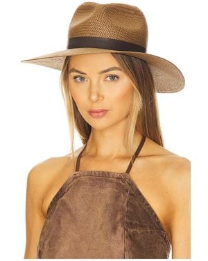 Janessa Leone Zoe Hat - Brown