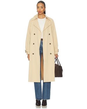 ALL THE WAYS Kendall Trench Coat - Natural